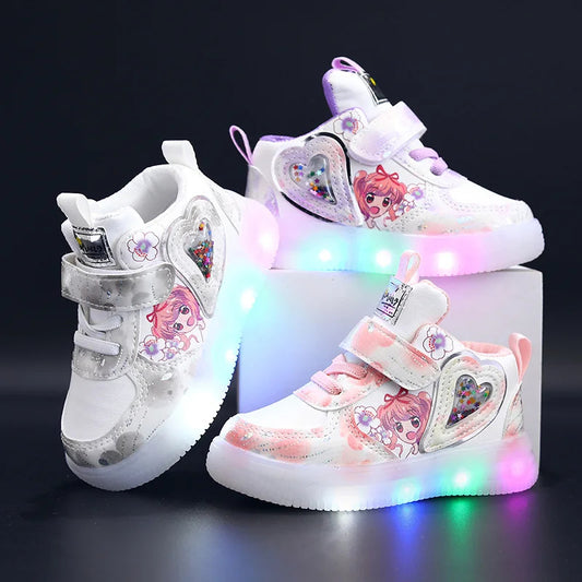 Glowing Cute Cartoon shoes