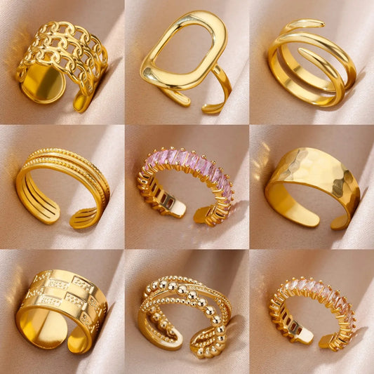 Luxury Classic rings wedding couple rings Jewelry